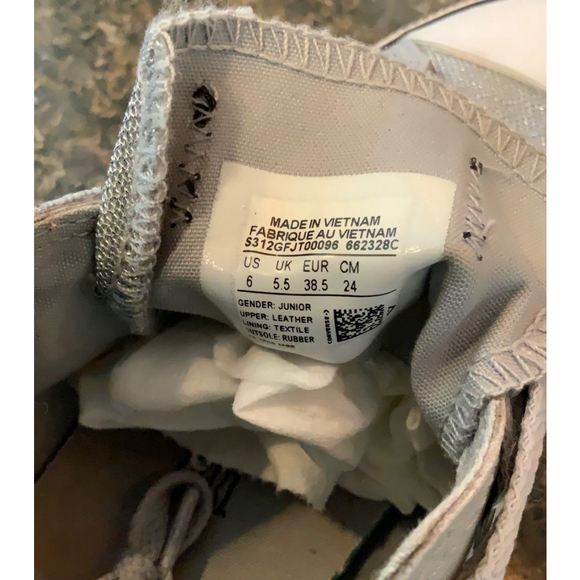 Converse All Star Greyish Blue Leather Sneaker - Picture 8 of 9